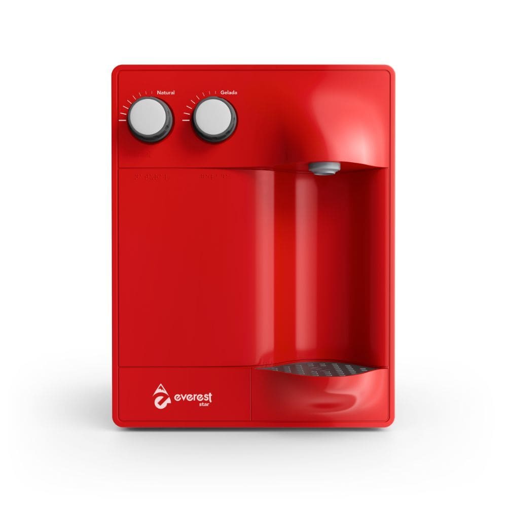 Purificador de Água Refrigerado Por Compressor Everest Cereja
