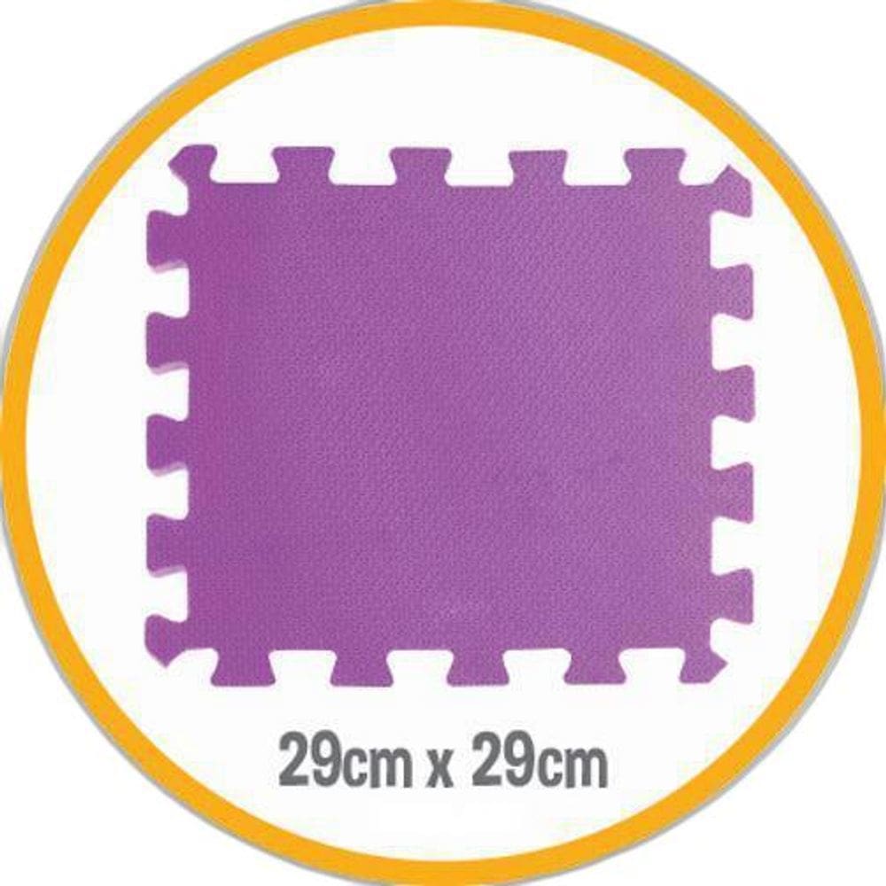 Tapete Eva Tatame Liso 5 Mm 09 Pecas Ligth