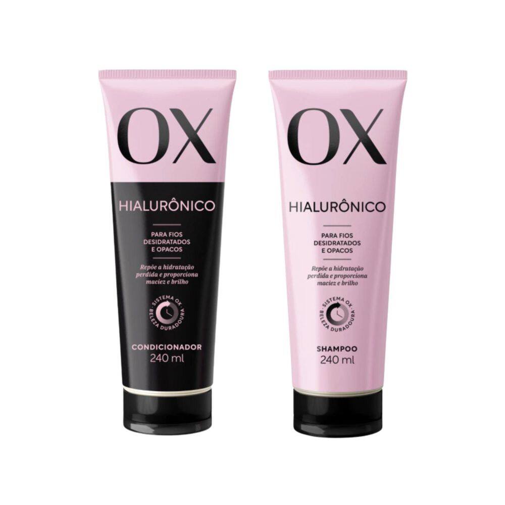 Kit Ox Hialuronico Cond 240Ml+Shampoo 240Ml