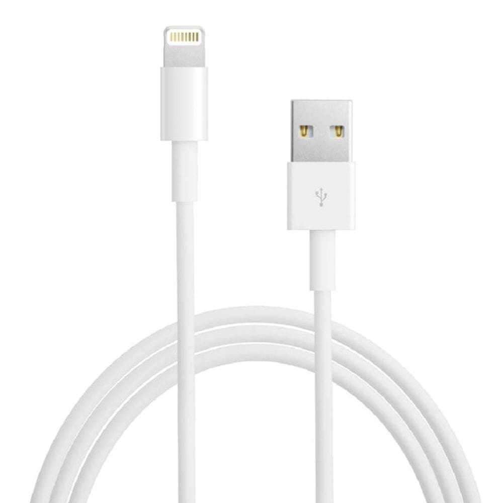 Cabo Lightning  USB- Branco MYMAX 1 metro