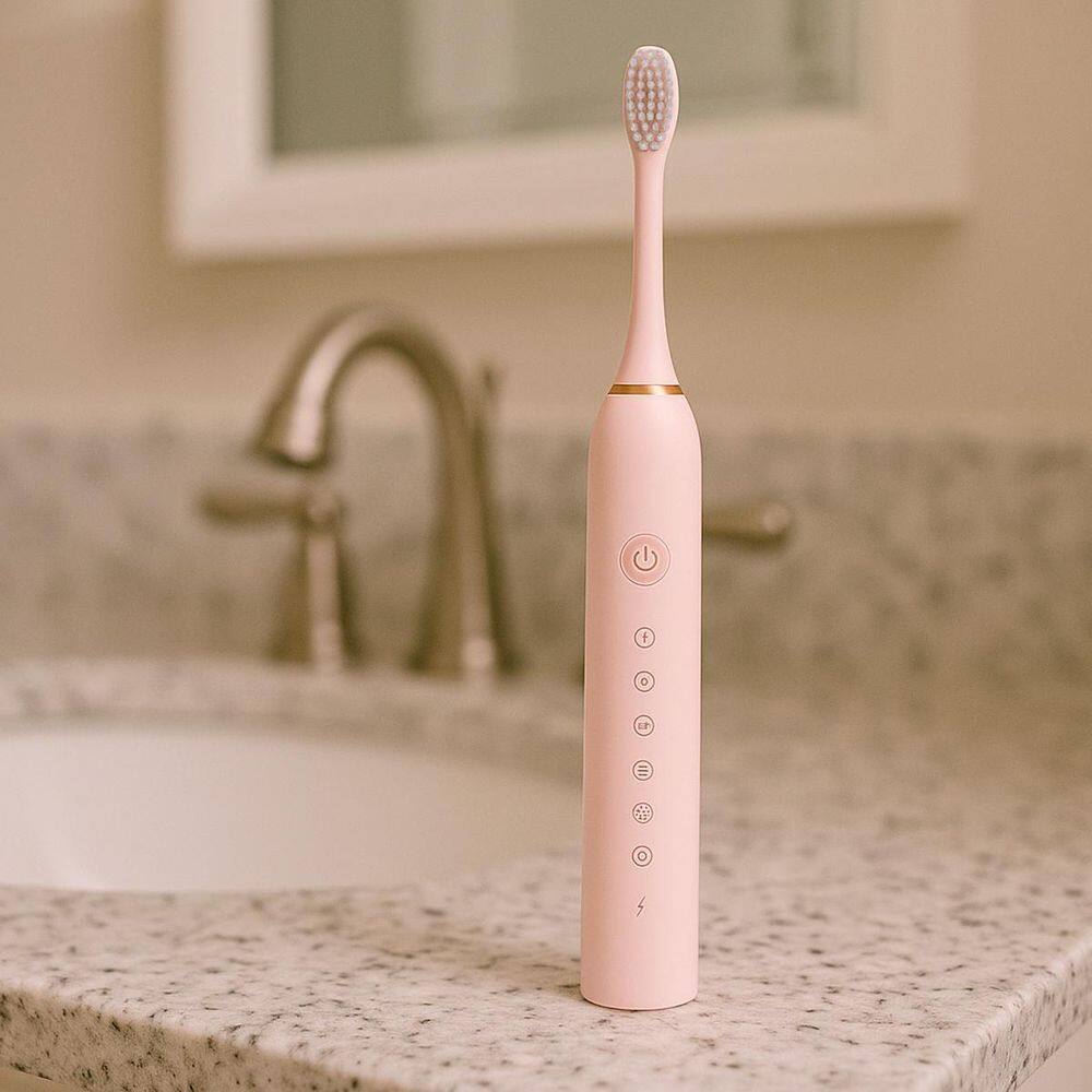 Escova Recarregável Para Limpeza Completa De Dente