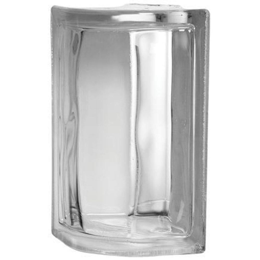 Bloco De Vidro Canto Para Acabamento Final 19X19X8 Tradestar