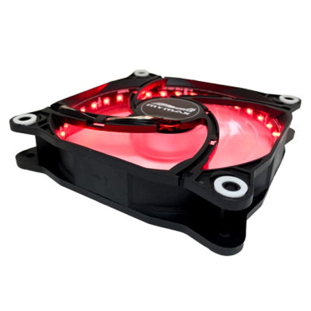 Cooler Fan 120mm Storm II - Preto LED Vermelho MYMAX
