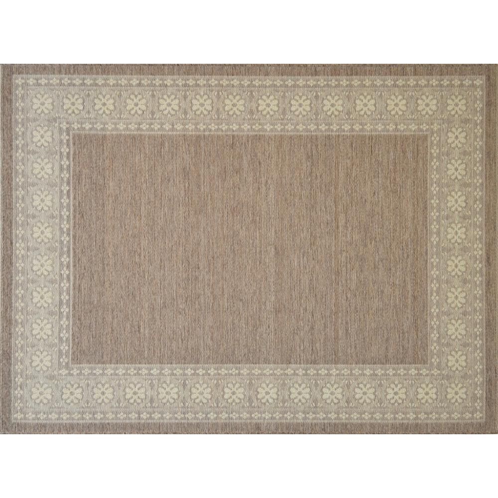 Tapete Quadrado Natural Look Fiore A 215X215 Cm