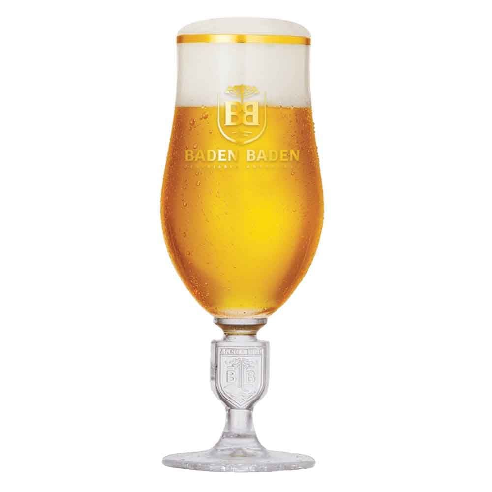 Taça de Cristal Baden Baden Brasao com Relevo 360ml - Ruvolo