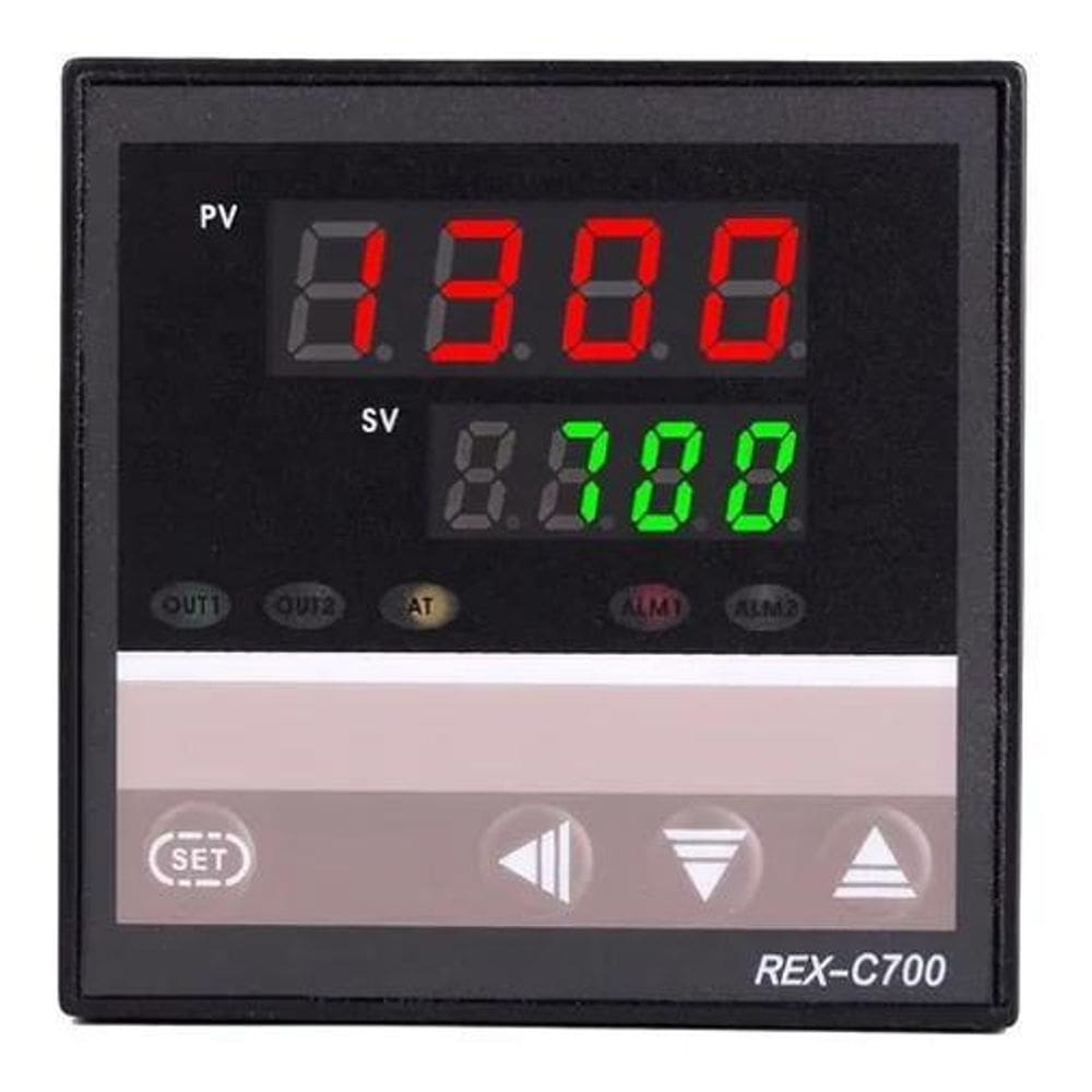 Controlador de Temperatura REX PID C900 Relay 4 Dígitos