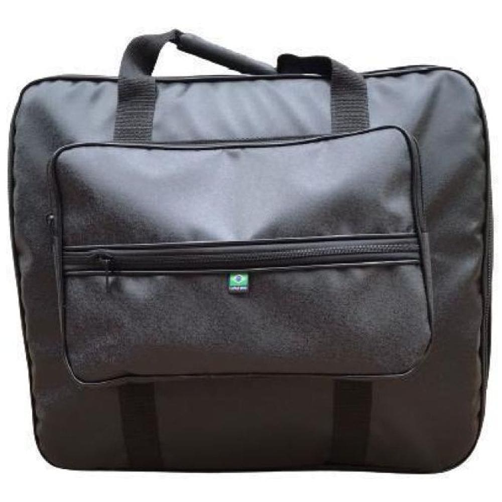 Semi Case Acordeon 80 Baixos Courotop 53X48X22 Com Pelucia