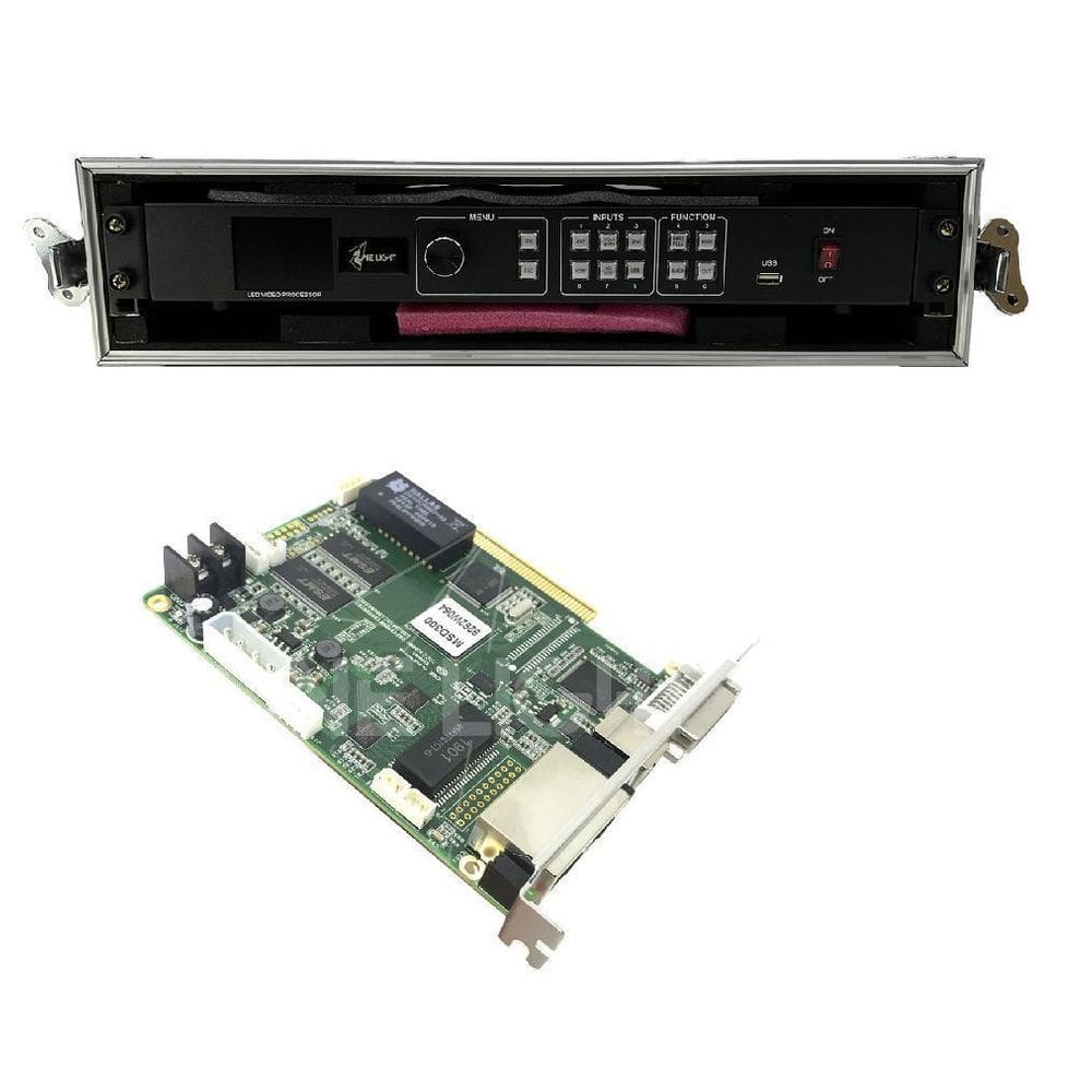 Kit Processador De Video Lvp-300 Com Case + Send Card