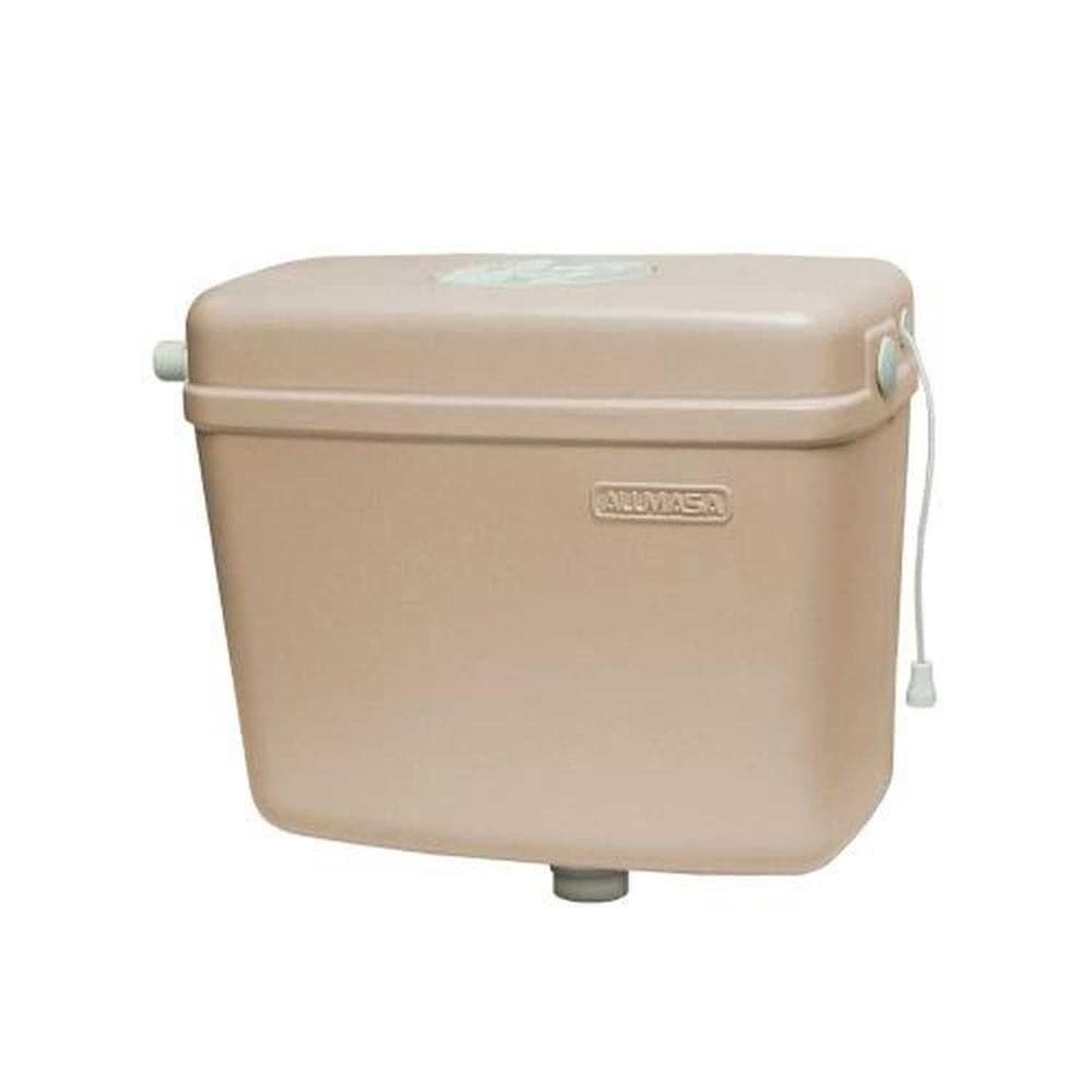 Caixa Descarga Creme 9 Litros Alumasa - Capacidade 6 A 9 Litros