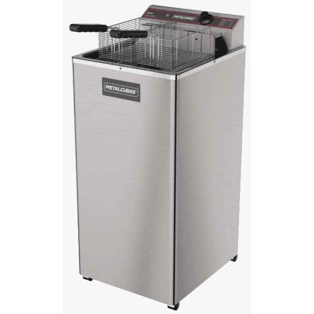 Fritadeira Elétrica Óleo 1 Cuba 30 Litros 8000W 220V