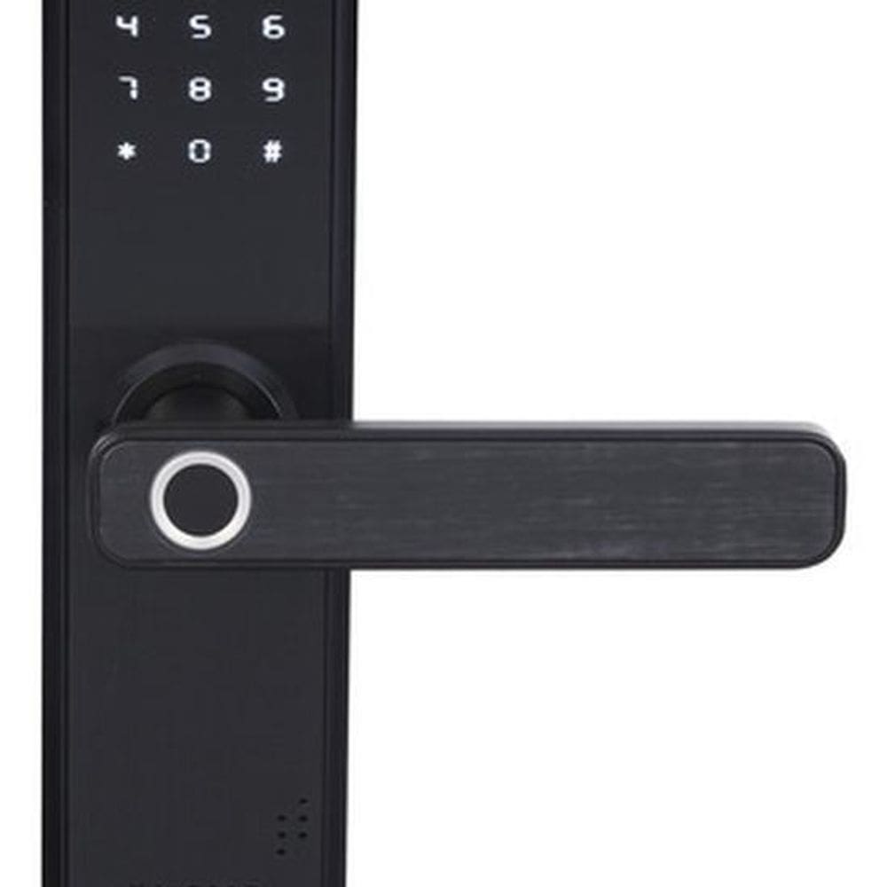 Fechadura Eletrônica Digital Embutir Biometria Senha - Elsys