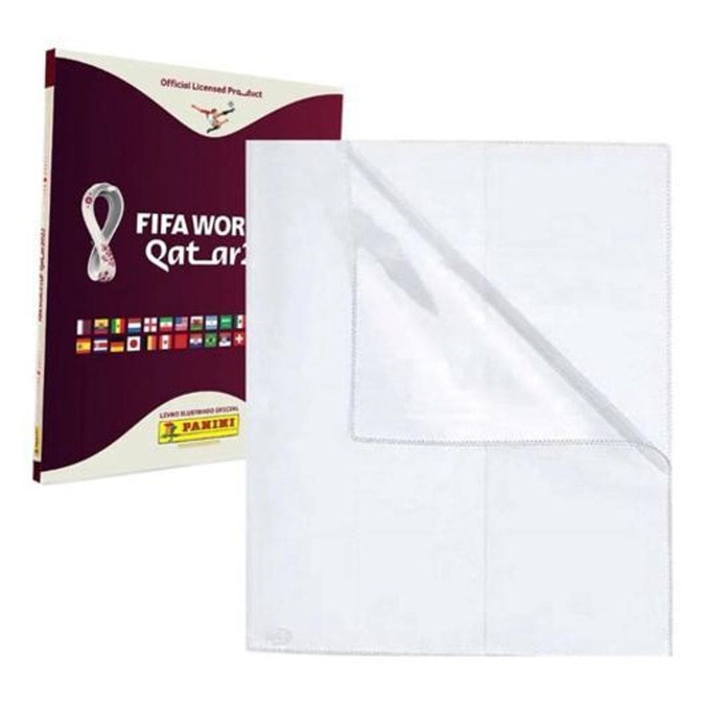 Capa Proteção De Álbum De Figurinhas 2022