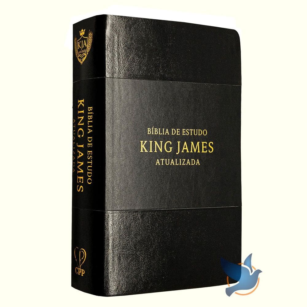 Bíblia Estudo King James Atualizada Full Collor Capa Pu