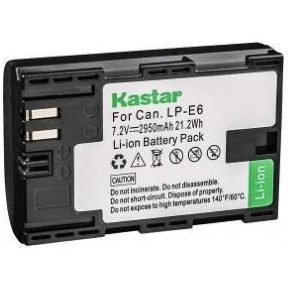 Bateria De Alta Capacidade Para Canon Kastar Lp-E6