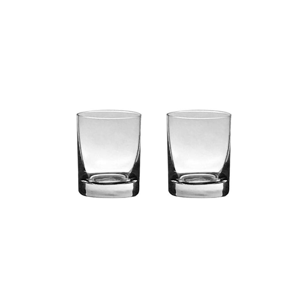 Jogo Com 2 Copos De Cristal Shot 60 Ml Linha Barline Bohemia