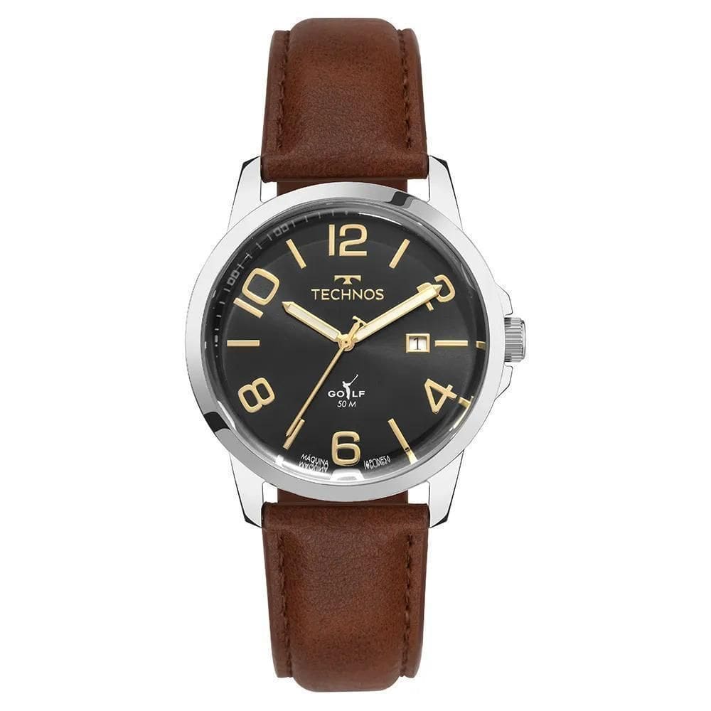 Relógio Technos Masculino Golf Prata 2115Tzo/0P