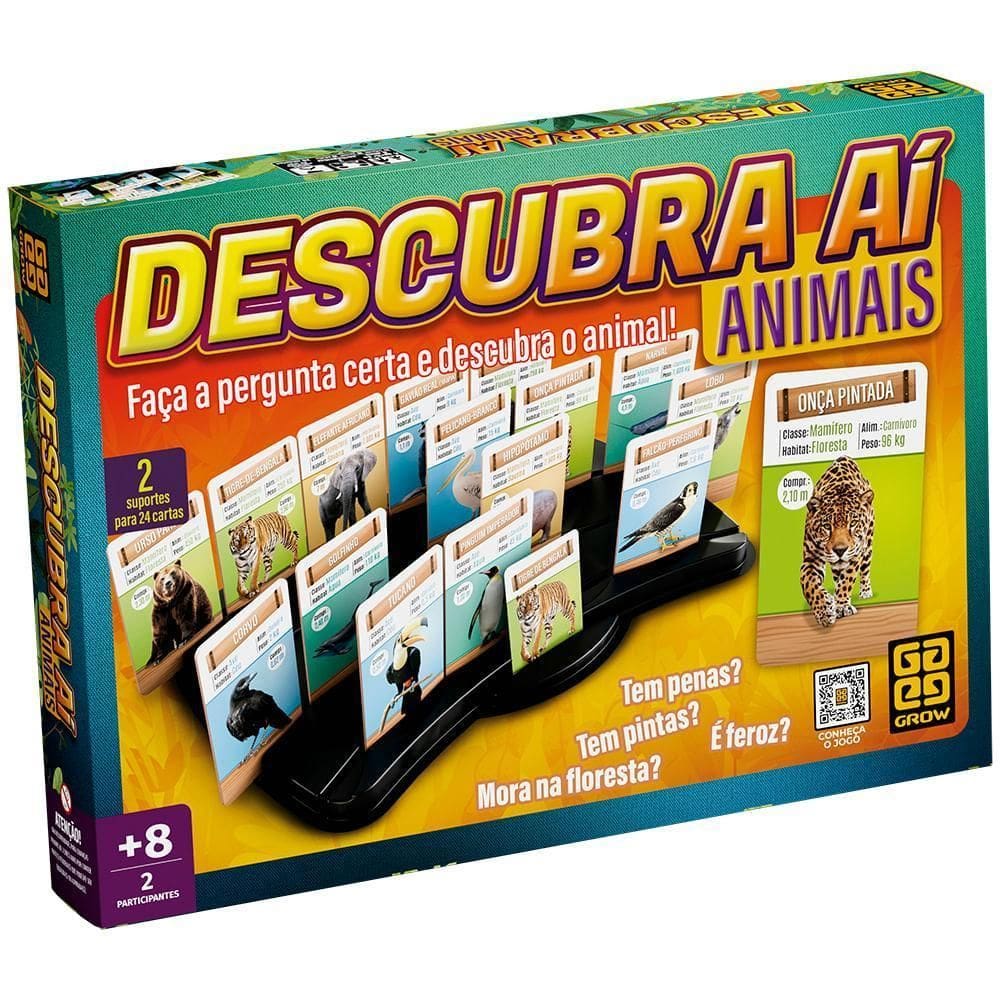 Jogo Descubra Aí Animais