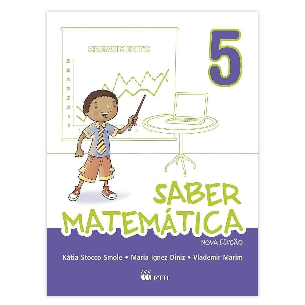 Kit Saber Matemática 5 Ano - Editora Ftd