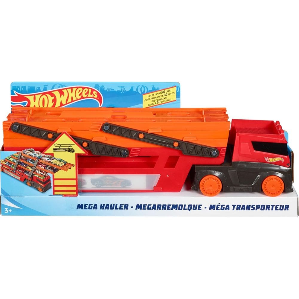 Hot Wheels Caminhão Mega Transporter - Mattel Ghr48