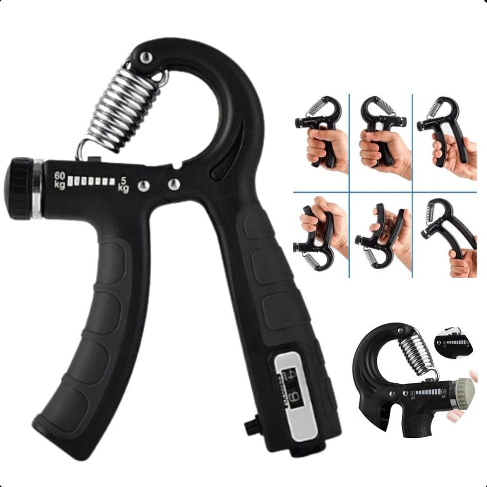 Hand Grip Ajustável Com Regulagem Até 60Kg - Produto Premium