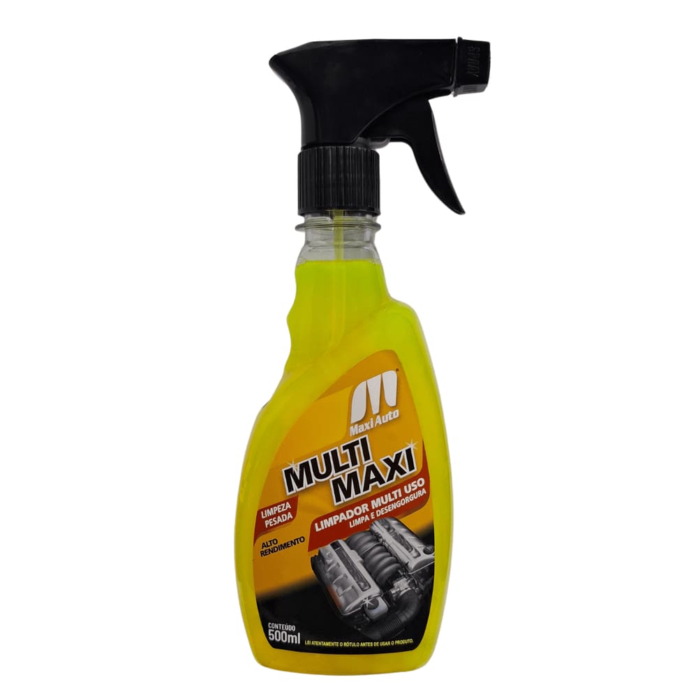 Limpador Spray de Motores e Rodas Multiuso MaxiAuto 500ml