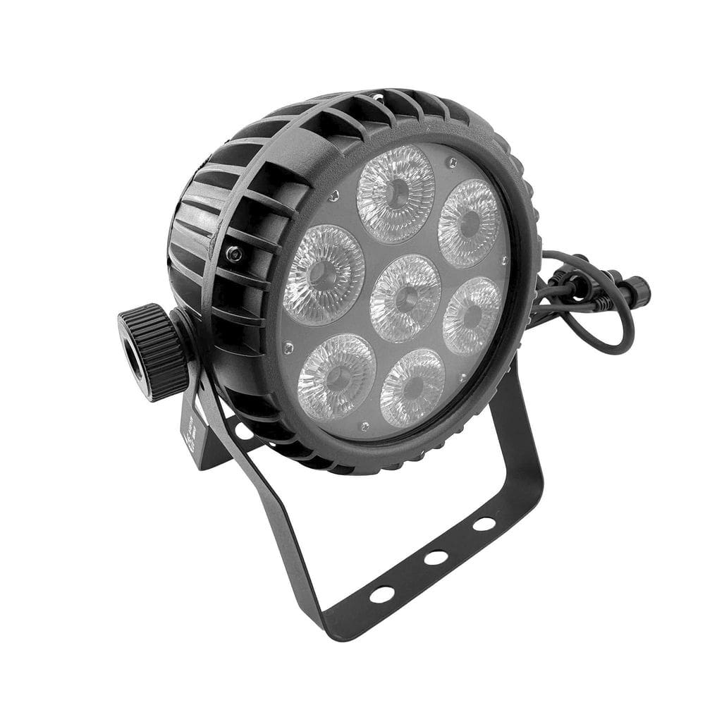 Kit 2 Par Led 7X12W 6 In 1 Rgbwa+Uv Outdoor
