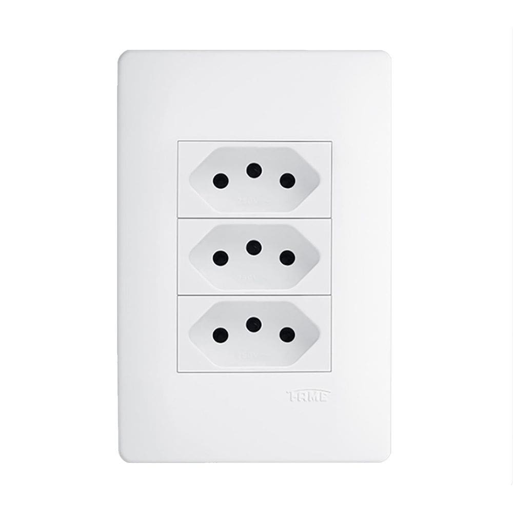 3 Tomadas 2P+T 20A 250V Habitat Fame