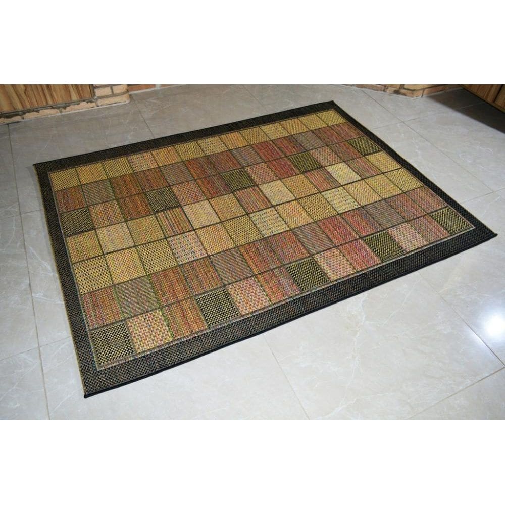 Tapete Para Sala Unique Tabuleiro Multi-A 200X250 Cm