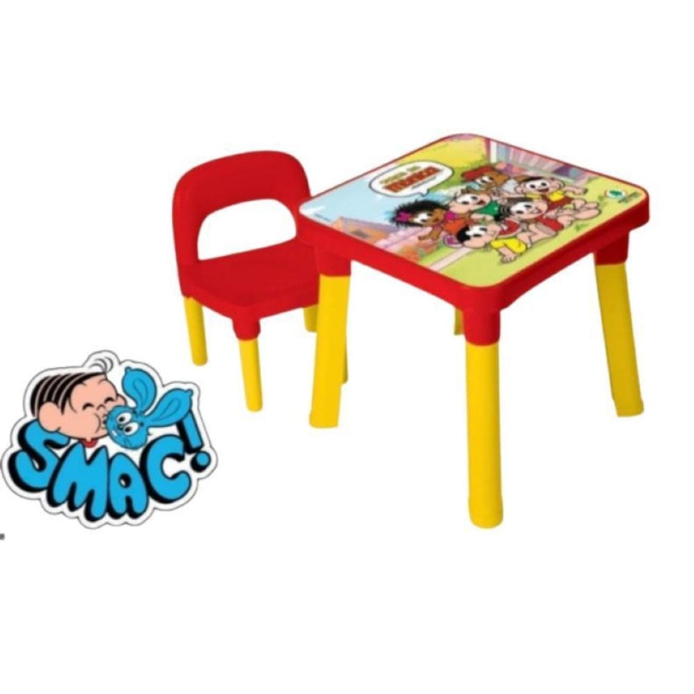 Minha Mesinha Turma Da Monica Com Cadeira Monte Libano