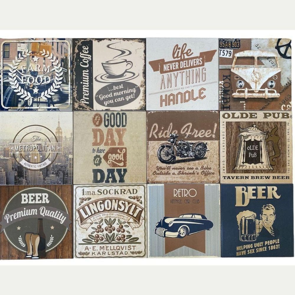 Azulejo Ladrilho Ceramica Retrô 20X20 1 Peça Pronto Envio