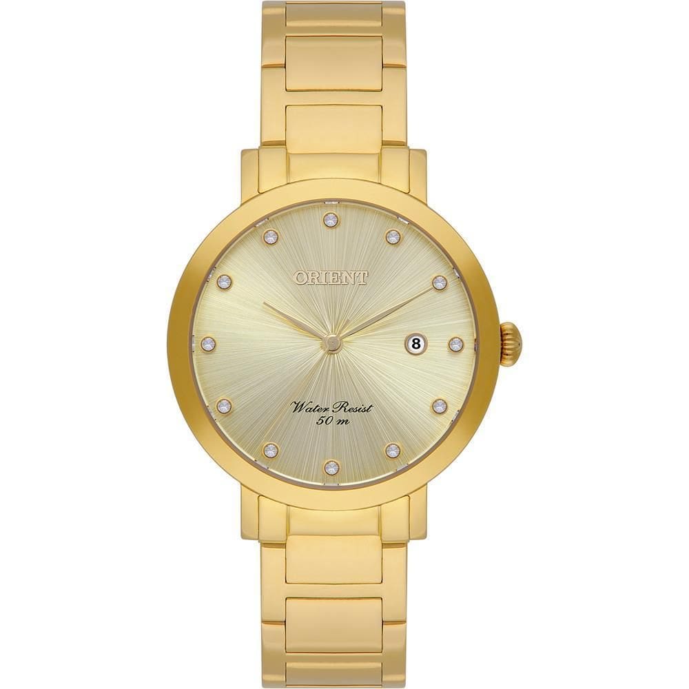 Relógio Orient Feminino Ref: Fgss1257 C1Kx Casual Dourado