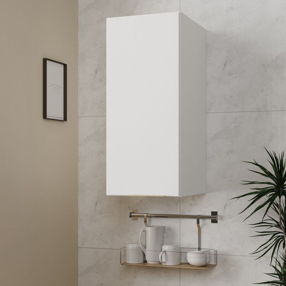 Armário Aéreo 1 Porta 30cm Ipanema Cabecasa Madeiramadeira Branco