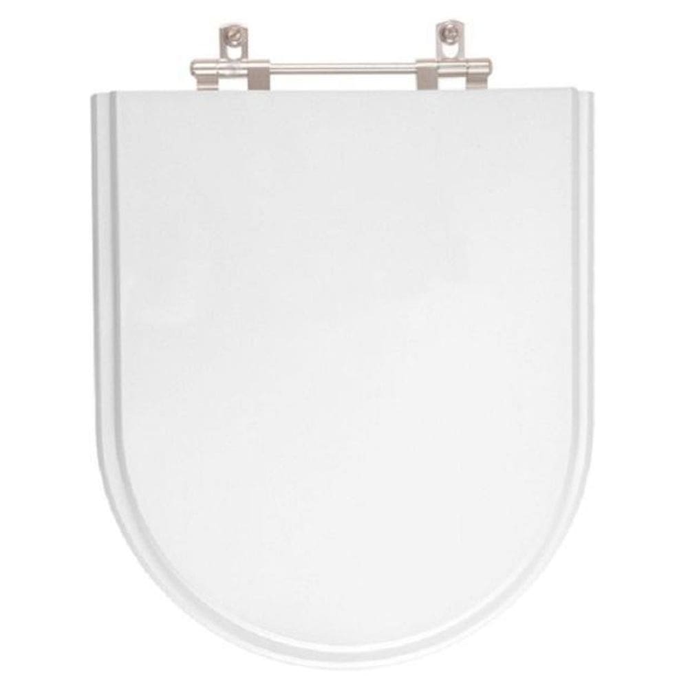 Assento Laqueado Carrara Branco Para Louça Deca