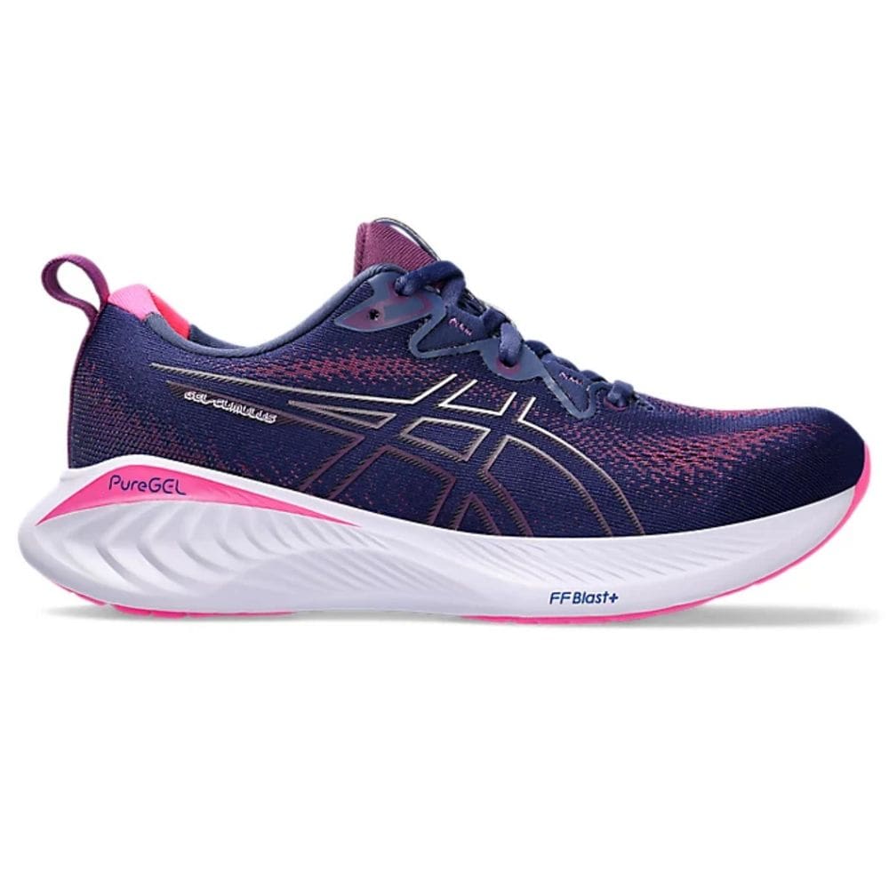 Tênis Asics Gel-Cumulus 25 Feminino - Azul+Rosa