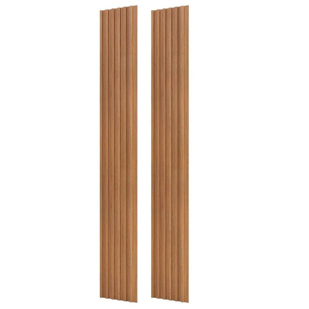 Painel Ripado 89,5cm X 250cm Dalla Costa Freijó Madeirado
