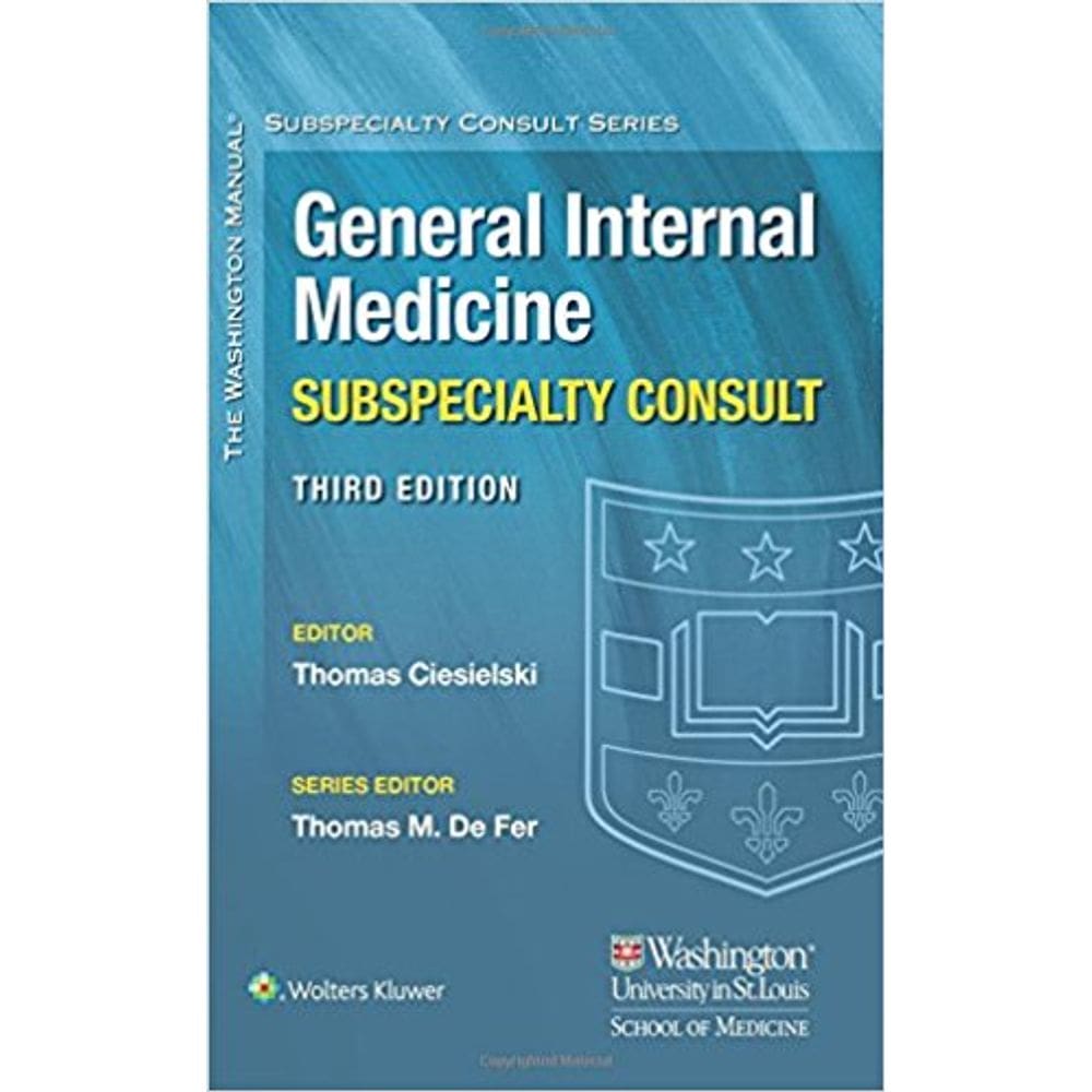 Washington Manual General Internal Medicine Consult