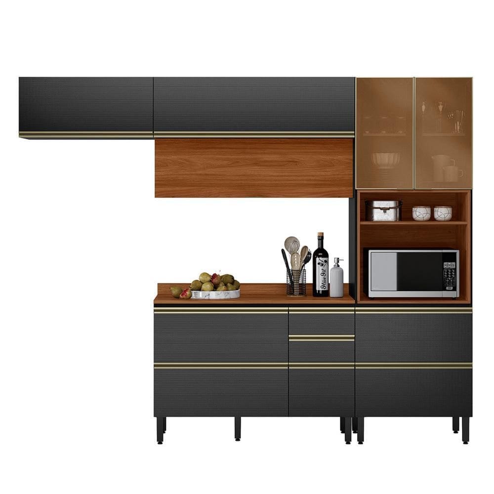 Cozinha Modulada Proença 4 Peças com Paneleiro 1 Forno - Demartêz