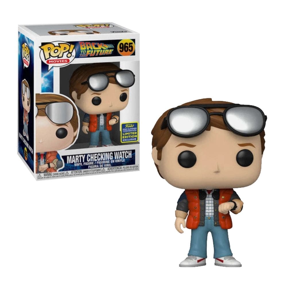 Funko Pop De Volta Para O Futuro Marty Exclusivo Sdcc #965