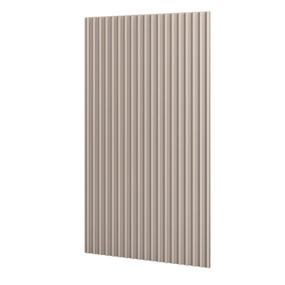 Painel Ripado 134cm X 250cm Dalla Costa Cinza