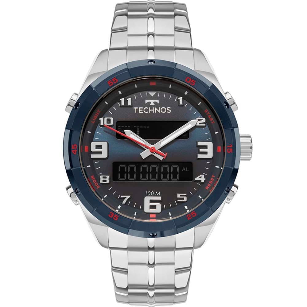 Relógio TECHNOS masculino análogico digital D2KXBJK725AB/1A