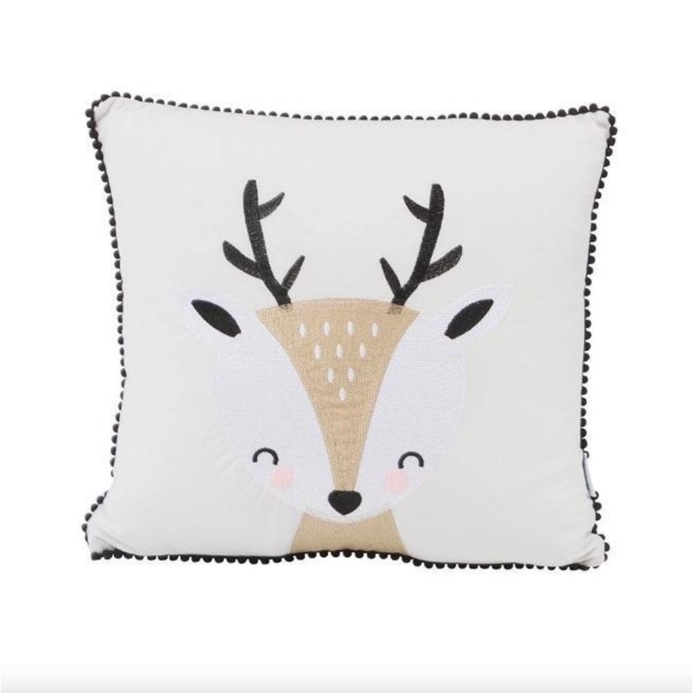Almofada Pompom Woodland Alce