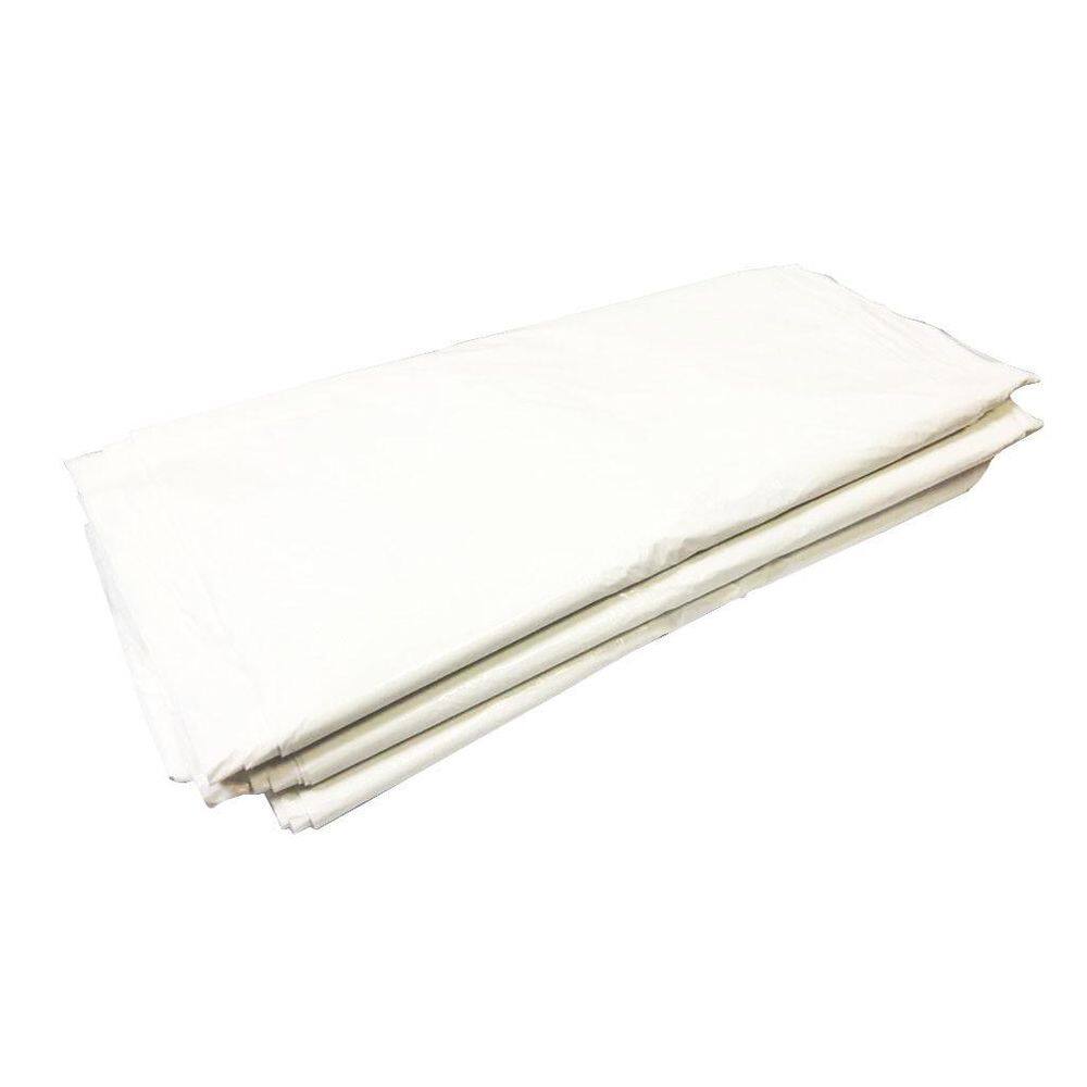 Saco Para Lixo De 60 Litros Branco Leitoso 60X70X0,06 C/100