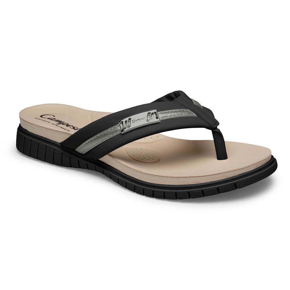 Chinelo Campesi CE242 Feminino - Preto