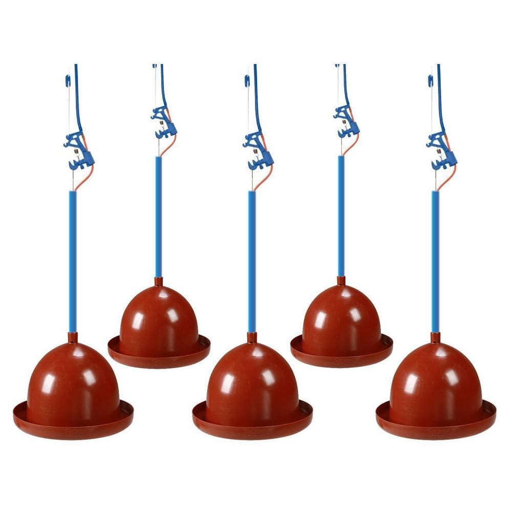 Bebedouro Pendular Automático Aves Opusplast 5 Unidades