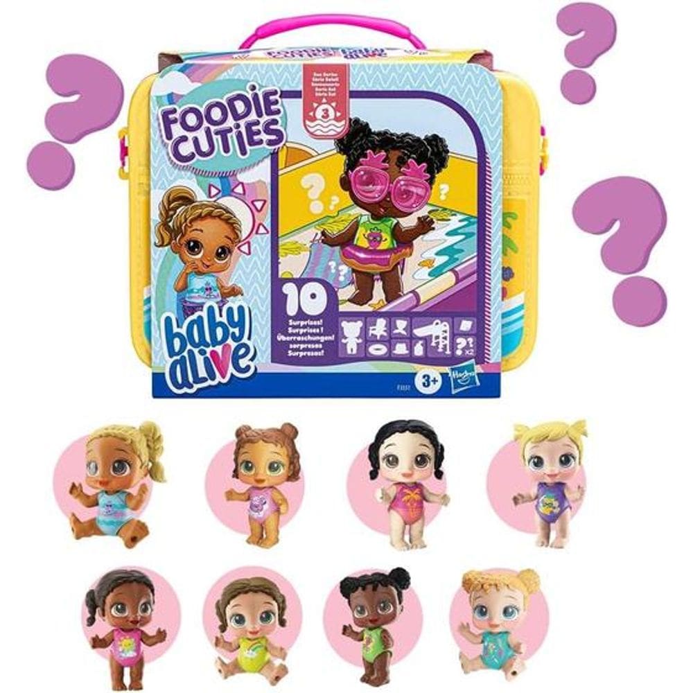 Boneca Baby Alive Foodie Cuties Surpresa Serie 3 Hasbro F3551