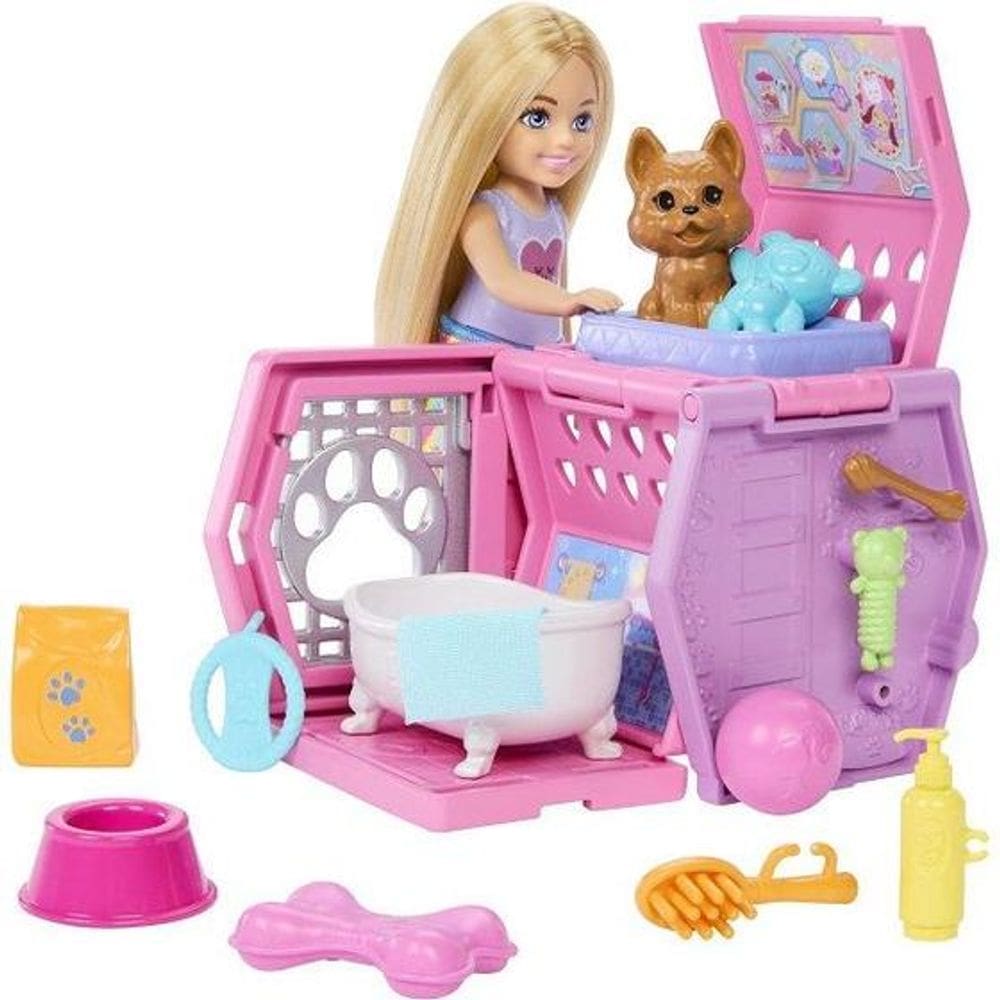 Barbie Family Chelsea Conjunto de Animaizinhos Mattel JDF89