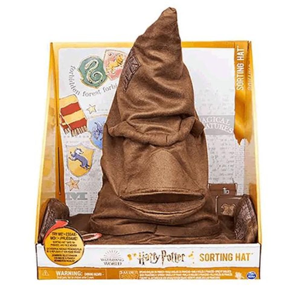 Harry Potter Chapéu Seletor Talk Wizarding World Sunny - Sunny Brinquedos
