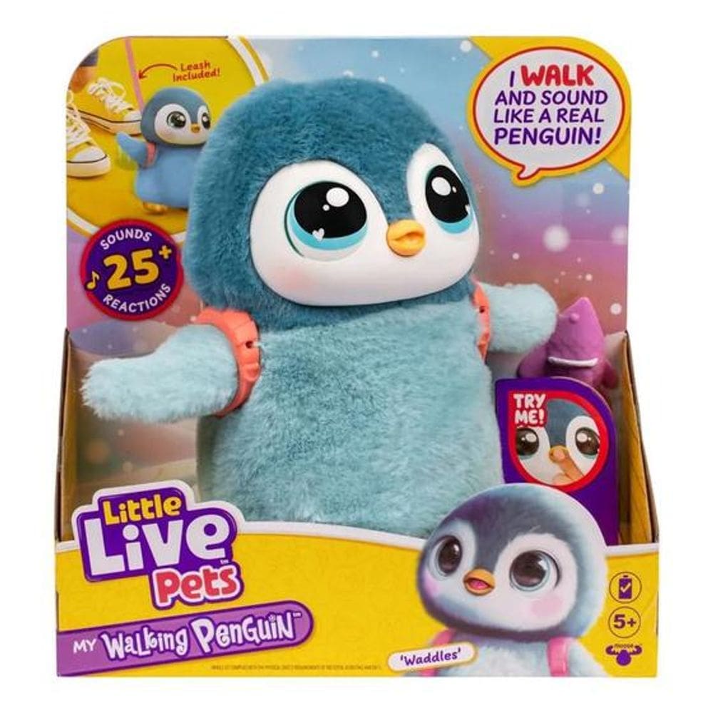 Pelúcia Meu Pinguim Little Live Pets - Fun F0172-6