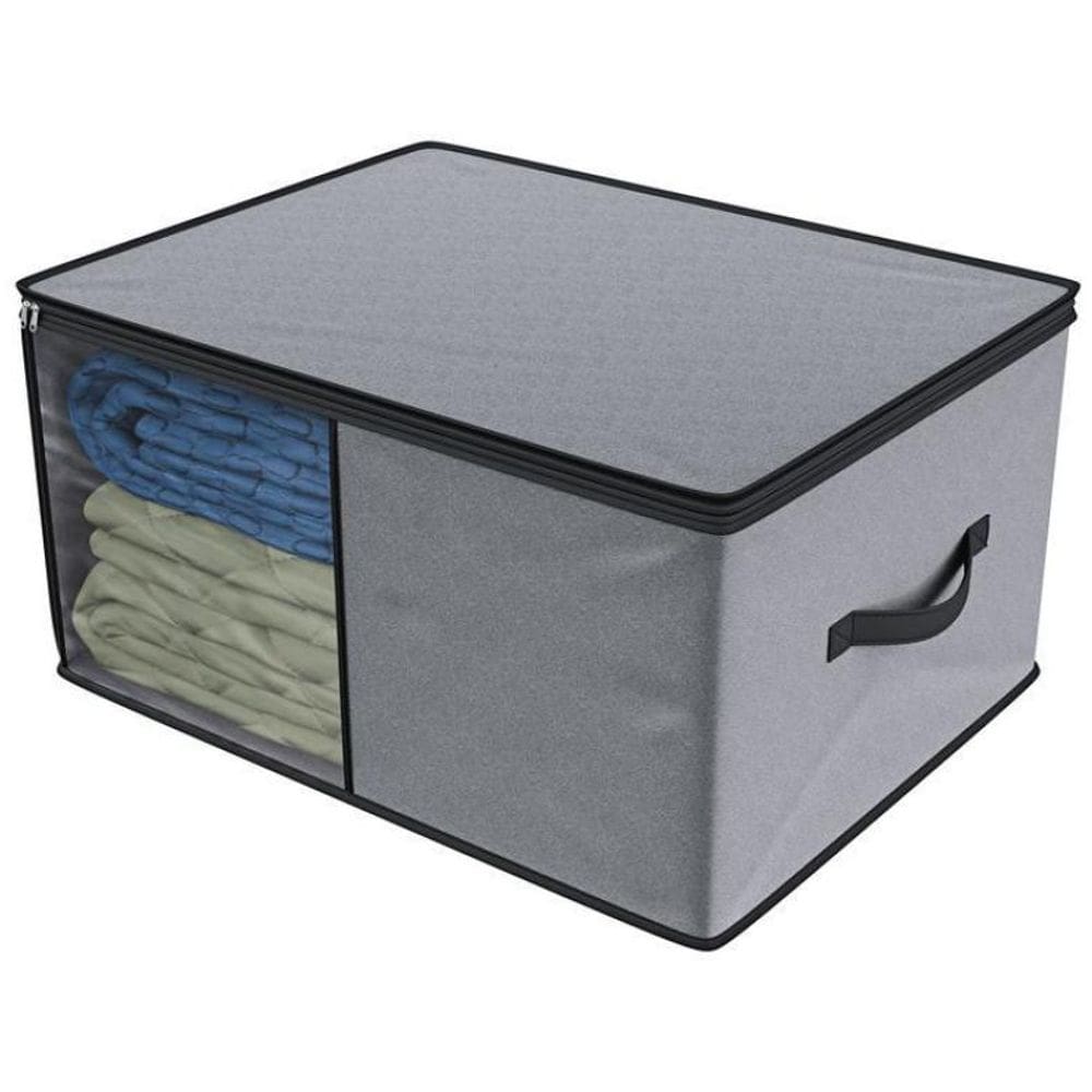 Organizador De Closet E Armários Para Cobertores Cinza