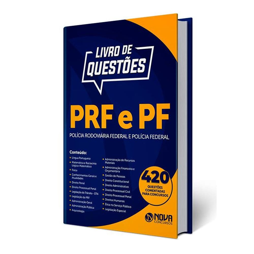 Livro de Questões PRF  e PF 2019